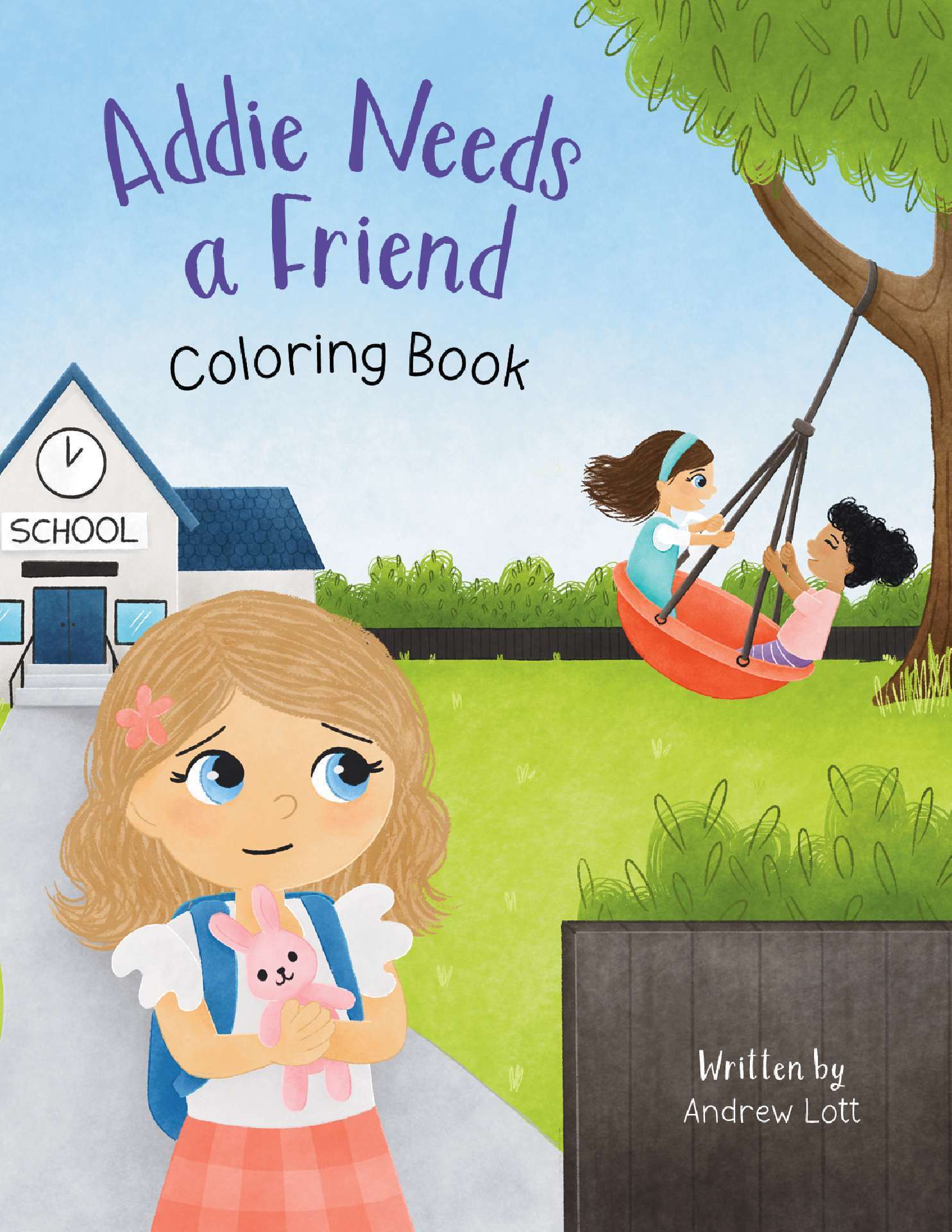 Addie Needs a Friend Coloring Book - Addie Needs a... Coloring Book