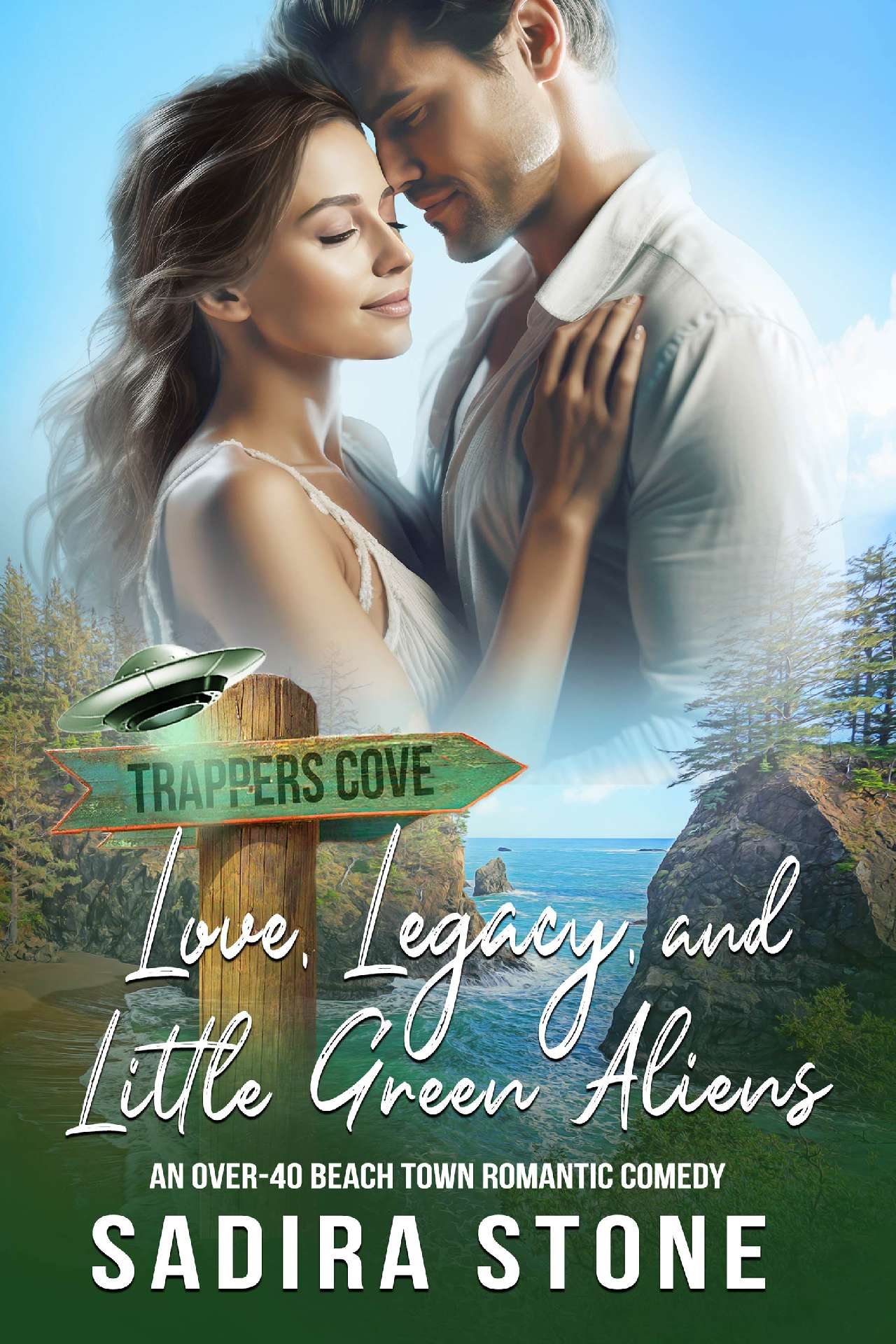 Love, Legacy, and Little Green Aliens: An Over-40 Beach Town Romantic Comedy - Trappers Cove Romance 4