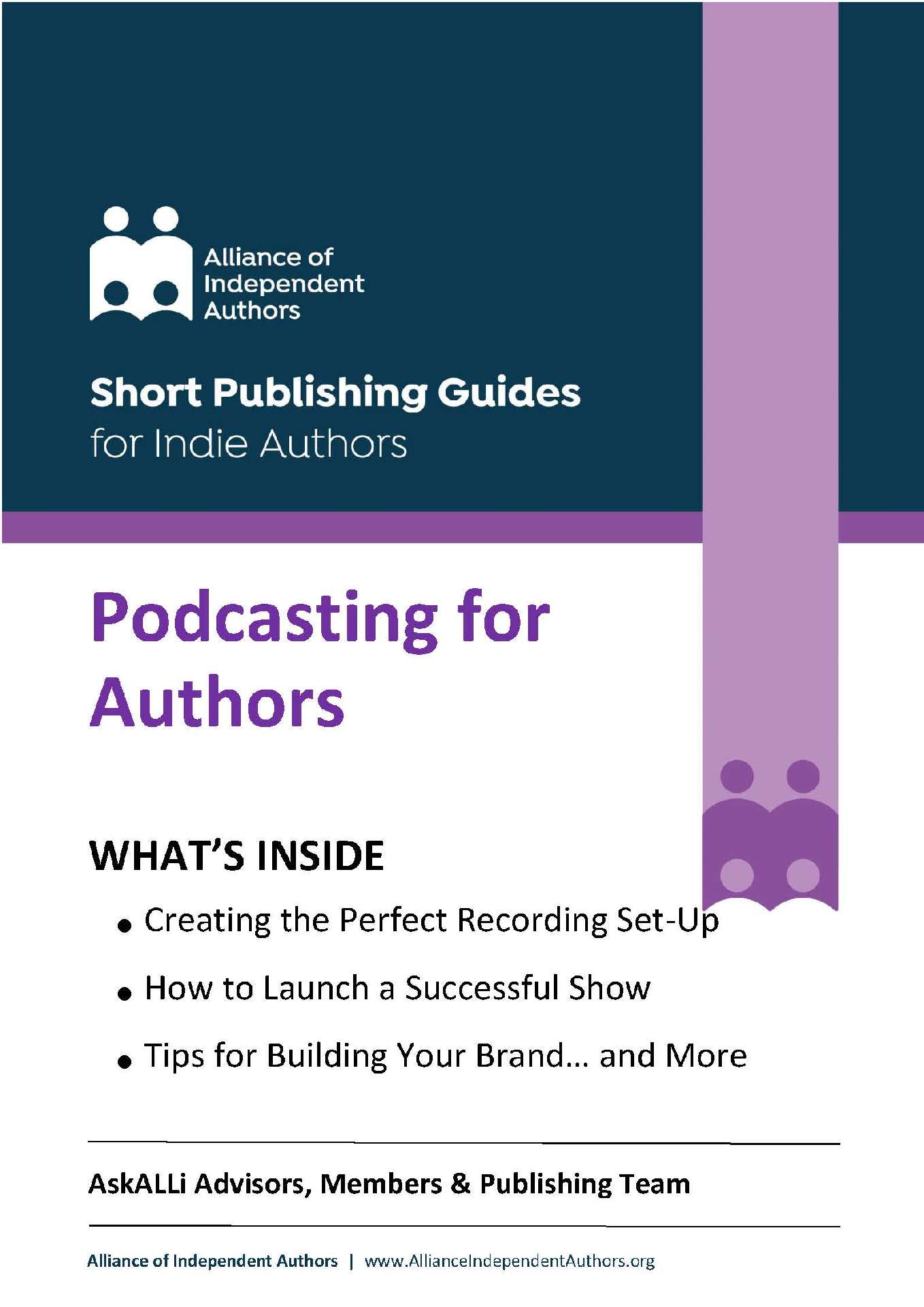Podcasting for Authors - Short Publishing Guides for Indie Authors