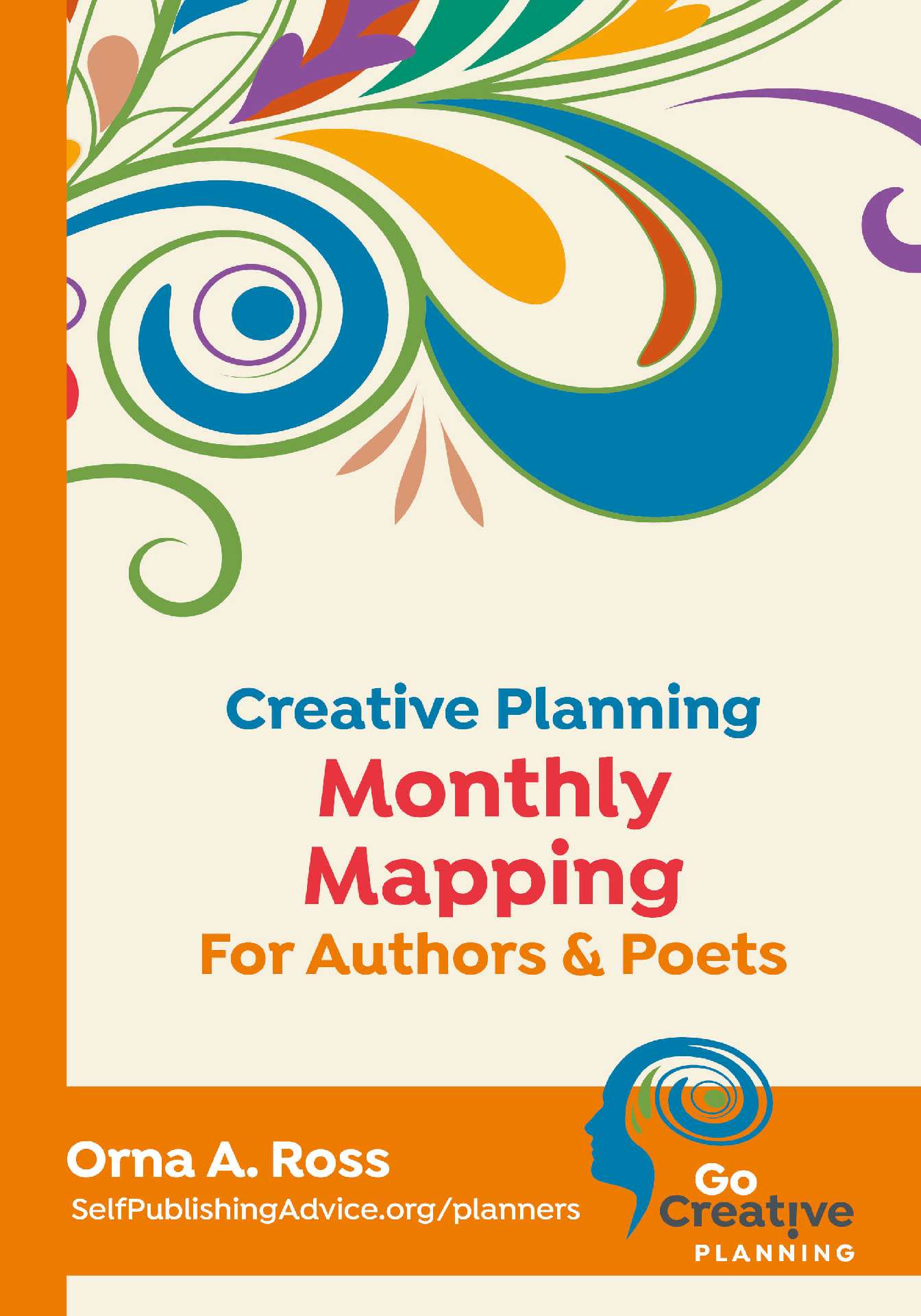 Monthly Mapping for Authors & Poets - Go Creative! Workbook and Planners