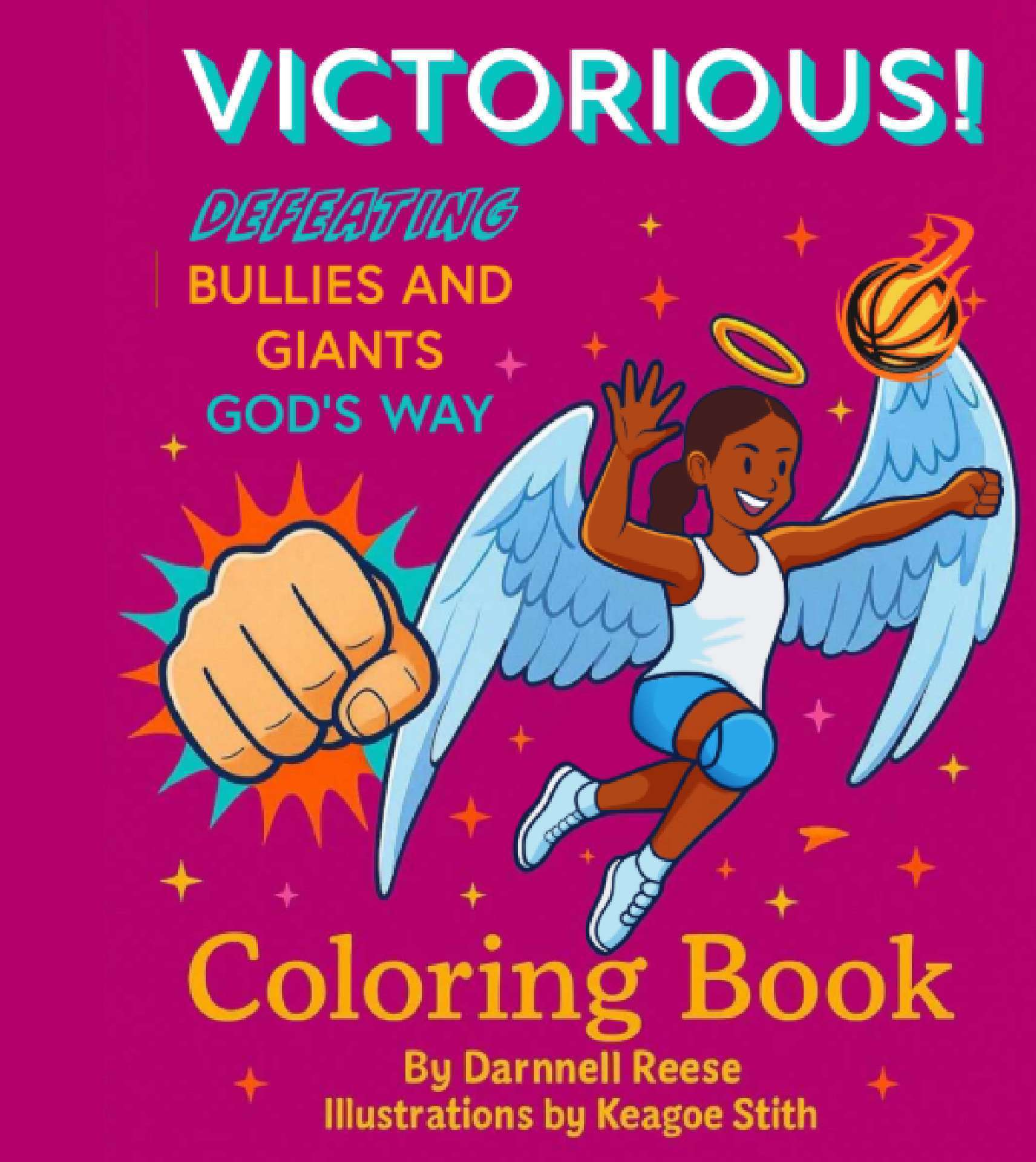 Defeating Bullies and Giants Coloring Book - Victorious With God