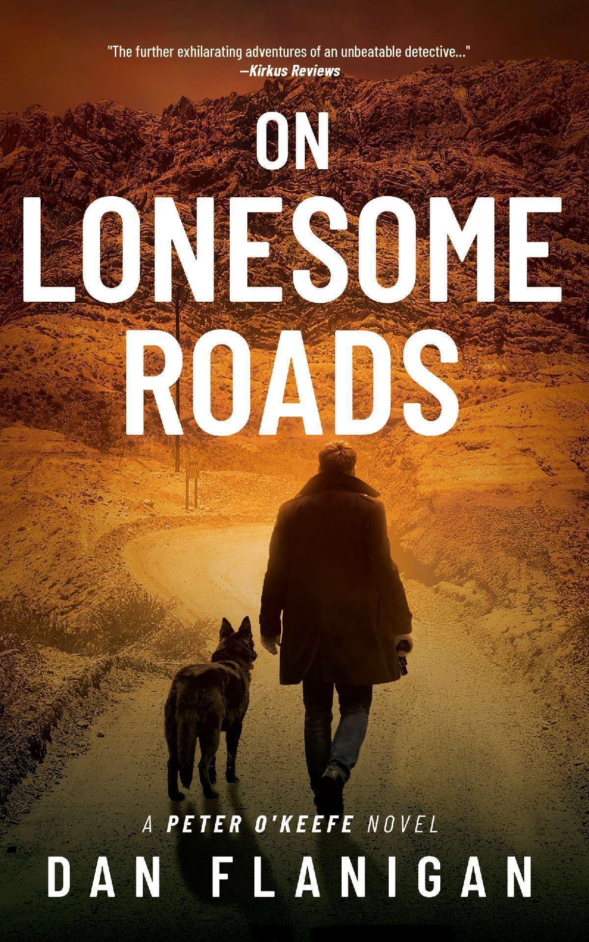 On Lonesome Roads - Peter O'Keefe Detective Series