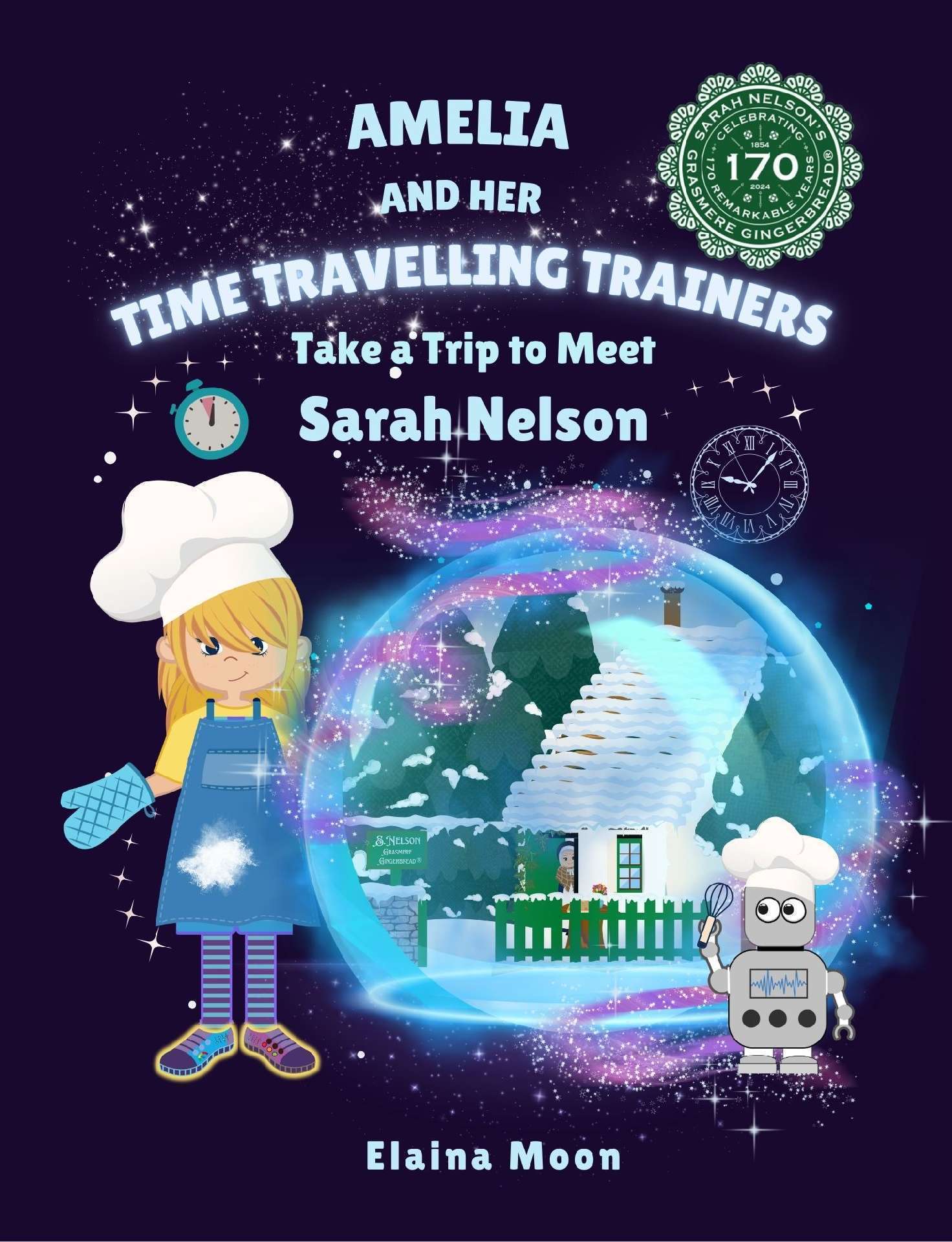 Amelia and her Time Travelling Trainers: Take a Trip to Meet Sarah Nelson - Amelia and her Time Travelling Trainers