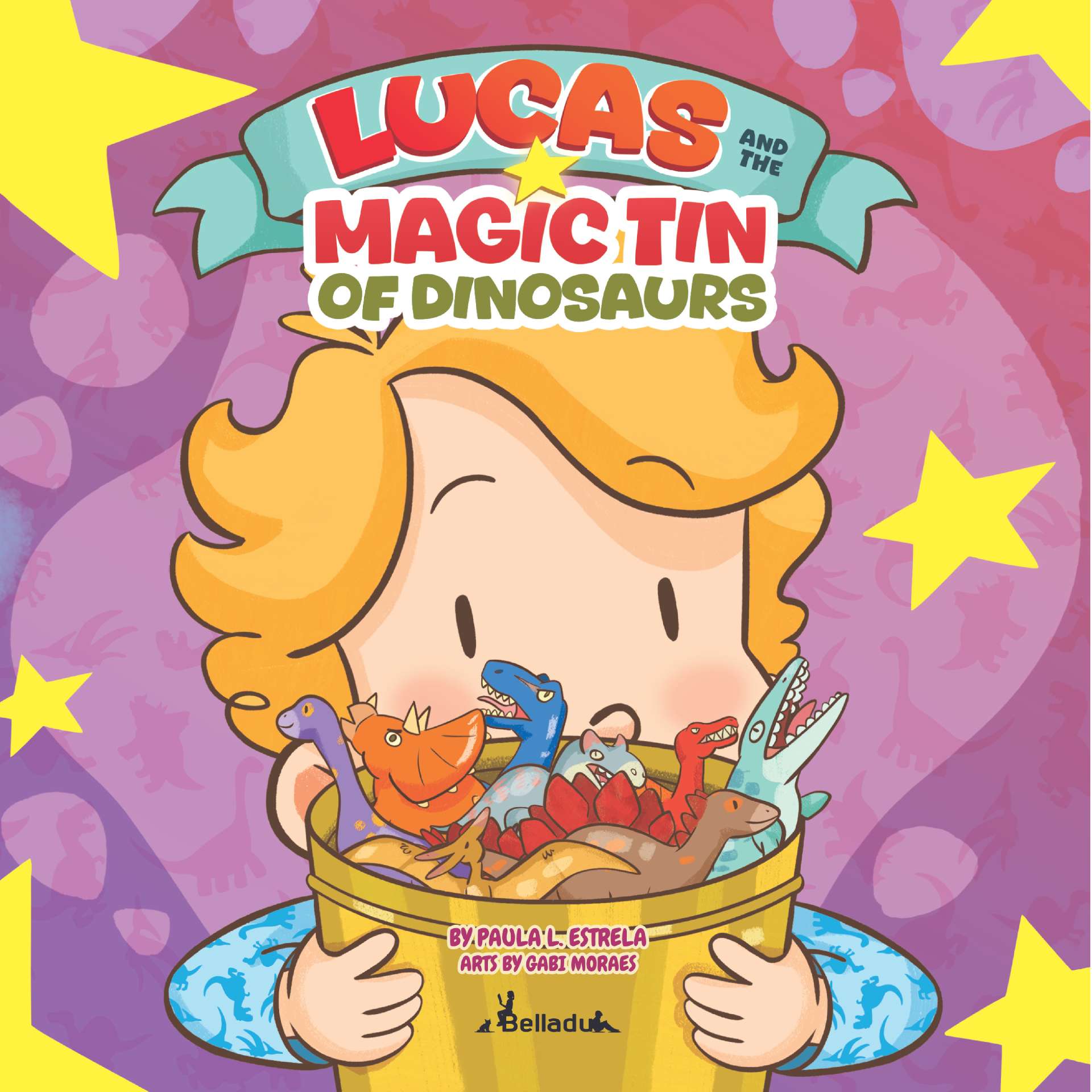 Lucas and the magic tin of dinosaurs Lucas and the magic tin of dinosaurs