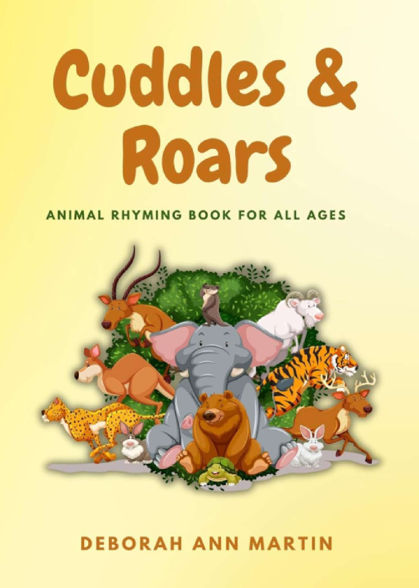 Cuddles & Roars: Animal Rhyming Book For All Ages - Children's Poetry