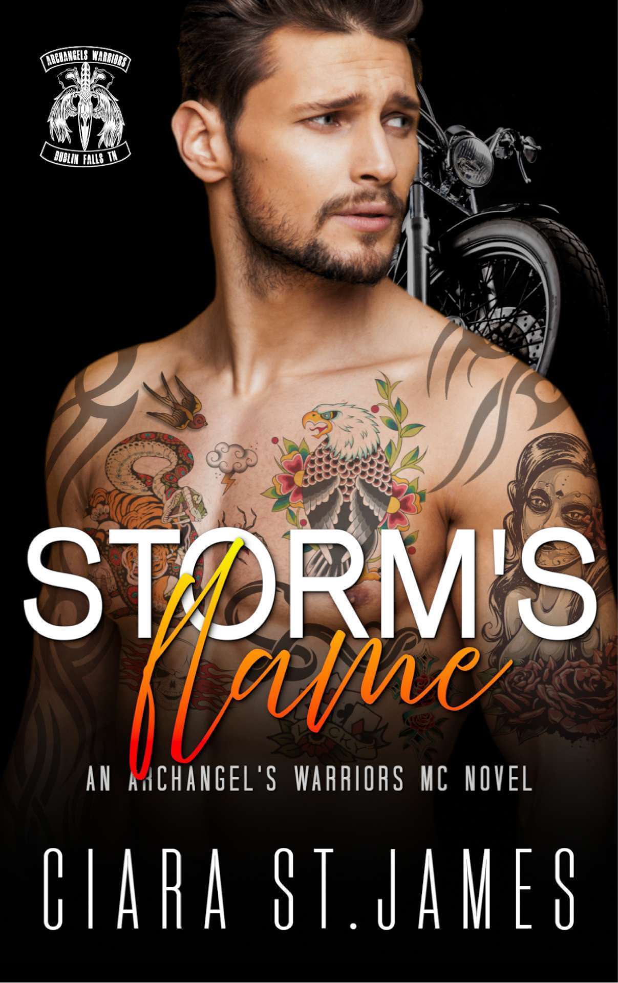Storm's Flame - Dublin Falls Archangel's Warriors MC 12