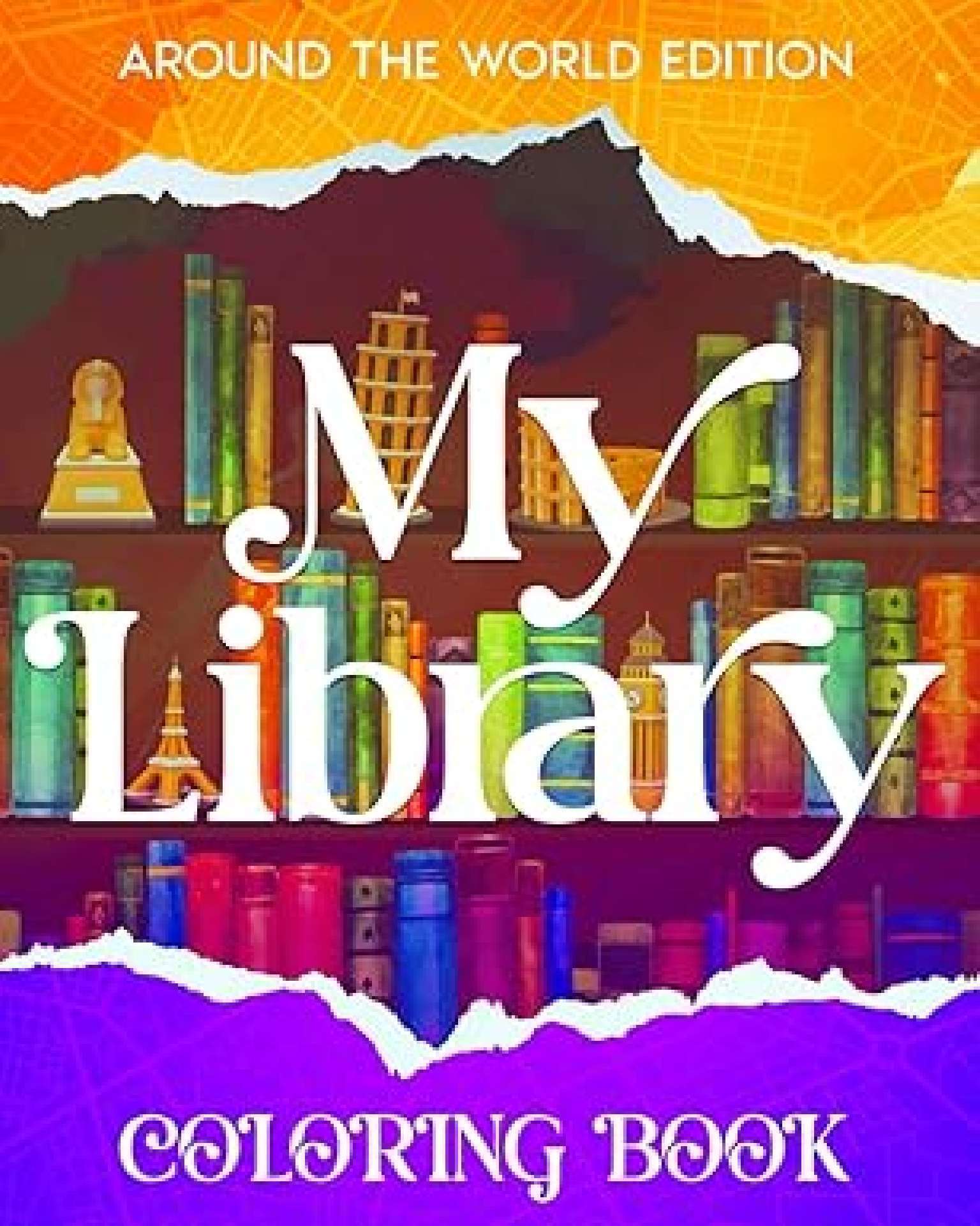 My Library Coloring Book, Fantasy
