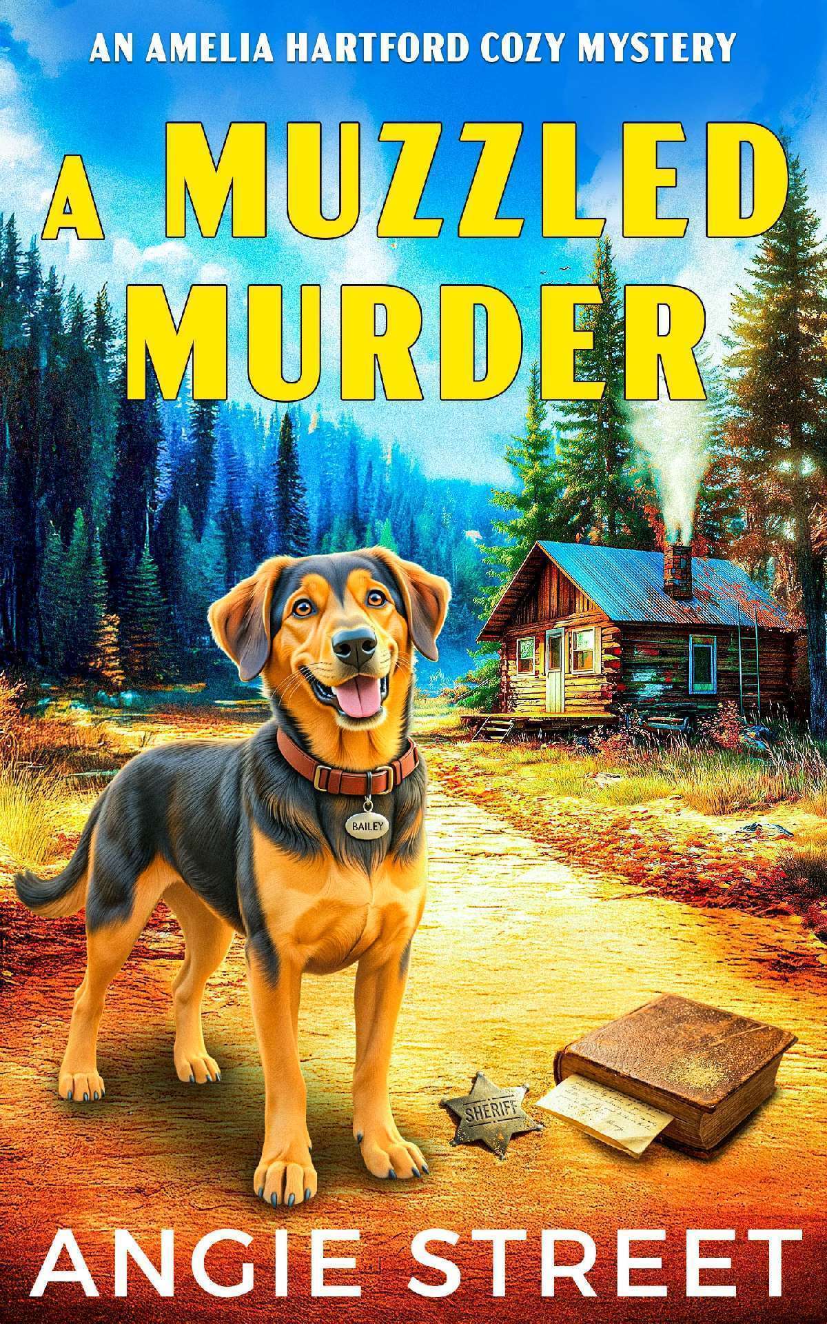 A Muzzled Murder - An Amelia Hartford Cozy Mystery 1