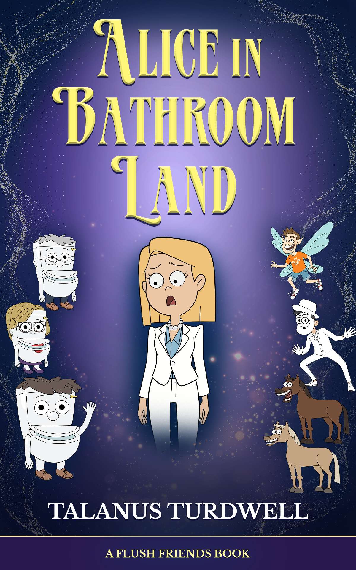 Alice in Bathroom Land - Flush Friends Alice in Bathroom Land - Flush Friends