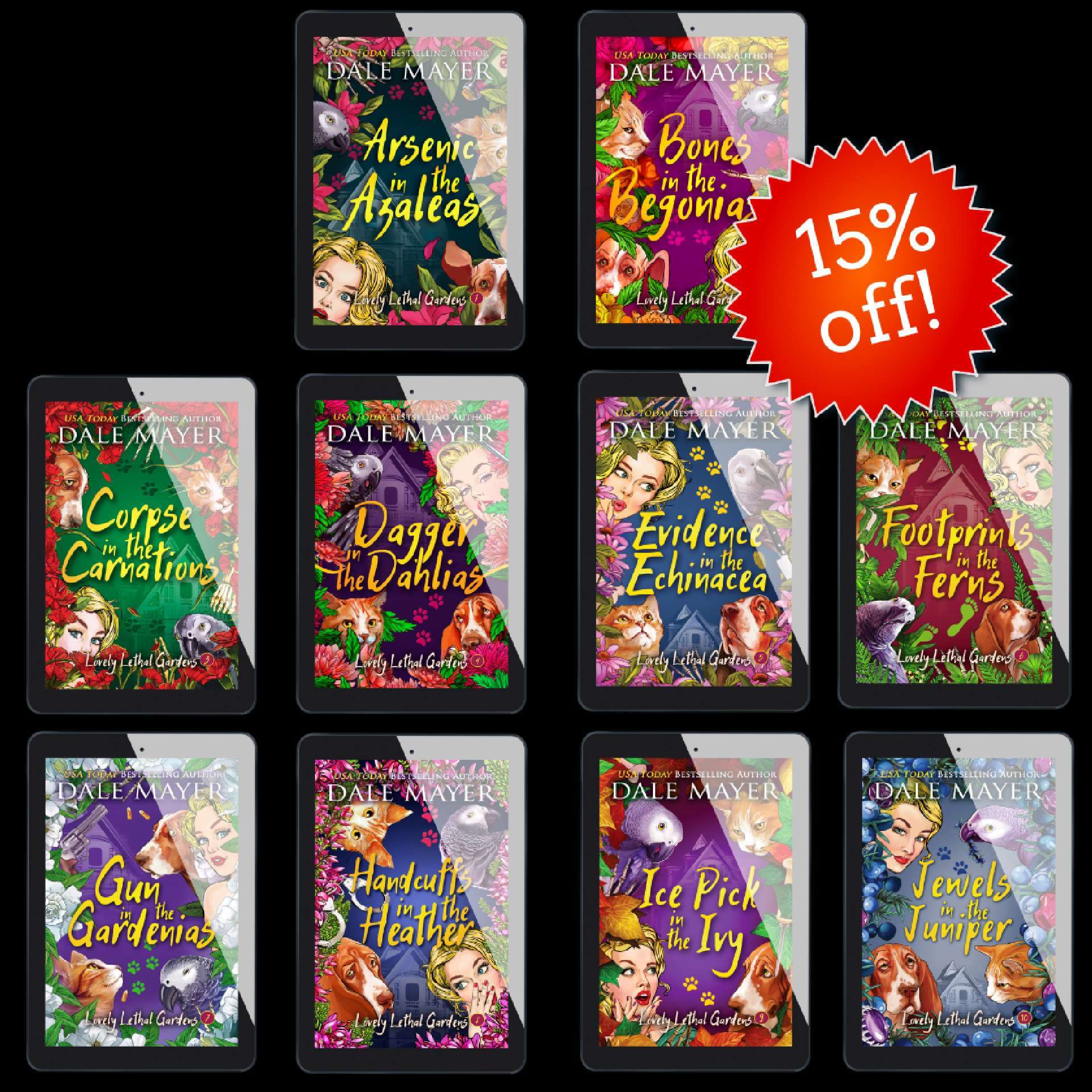 Lovely Lethal Gardens: Books 1-10 - Lovely Lethal Gardens