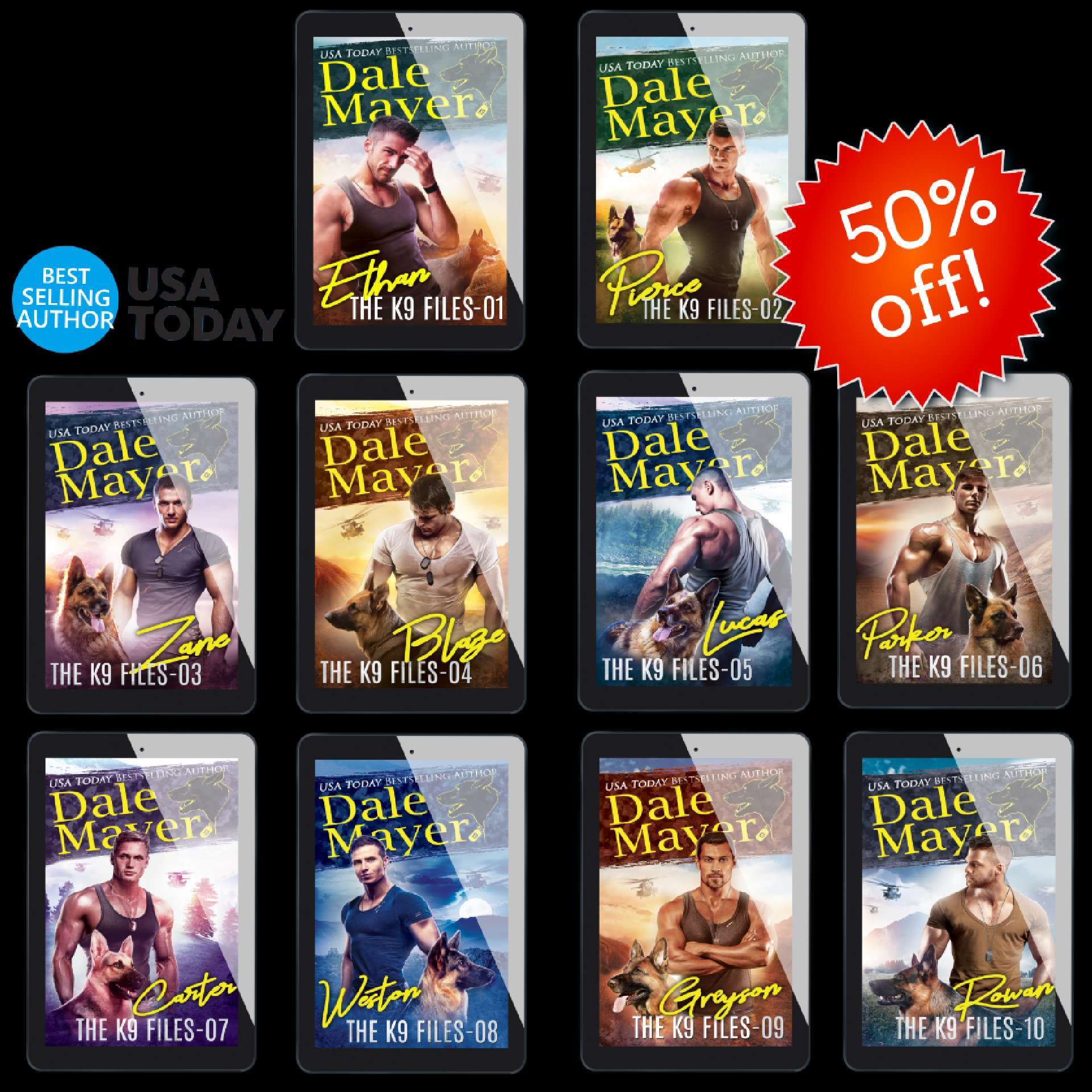 The K9 Files: Book Bundle 1-10 + - The K9 Files