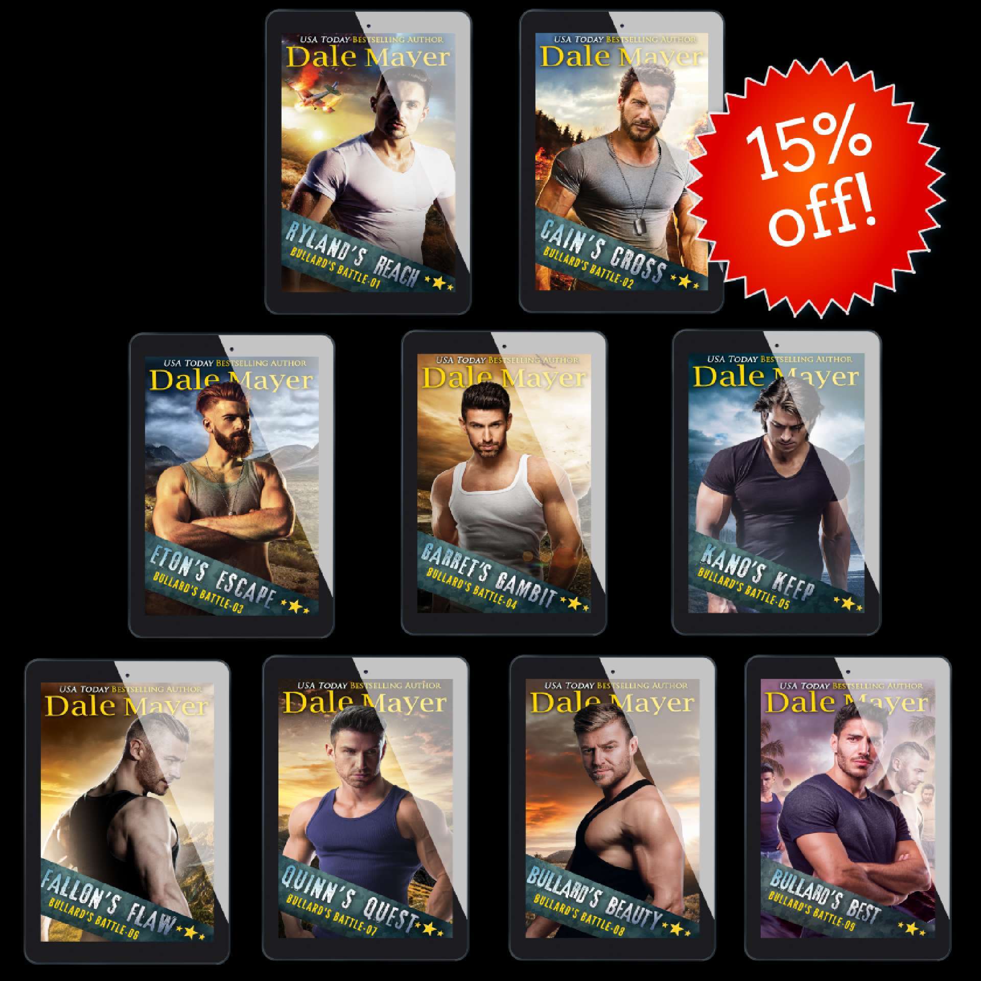 Bullard's Battle Complete Collection (1- 9) - Bullard's Battle