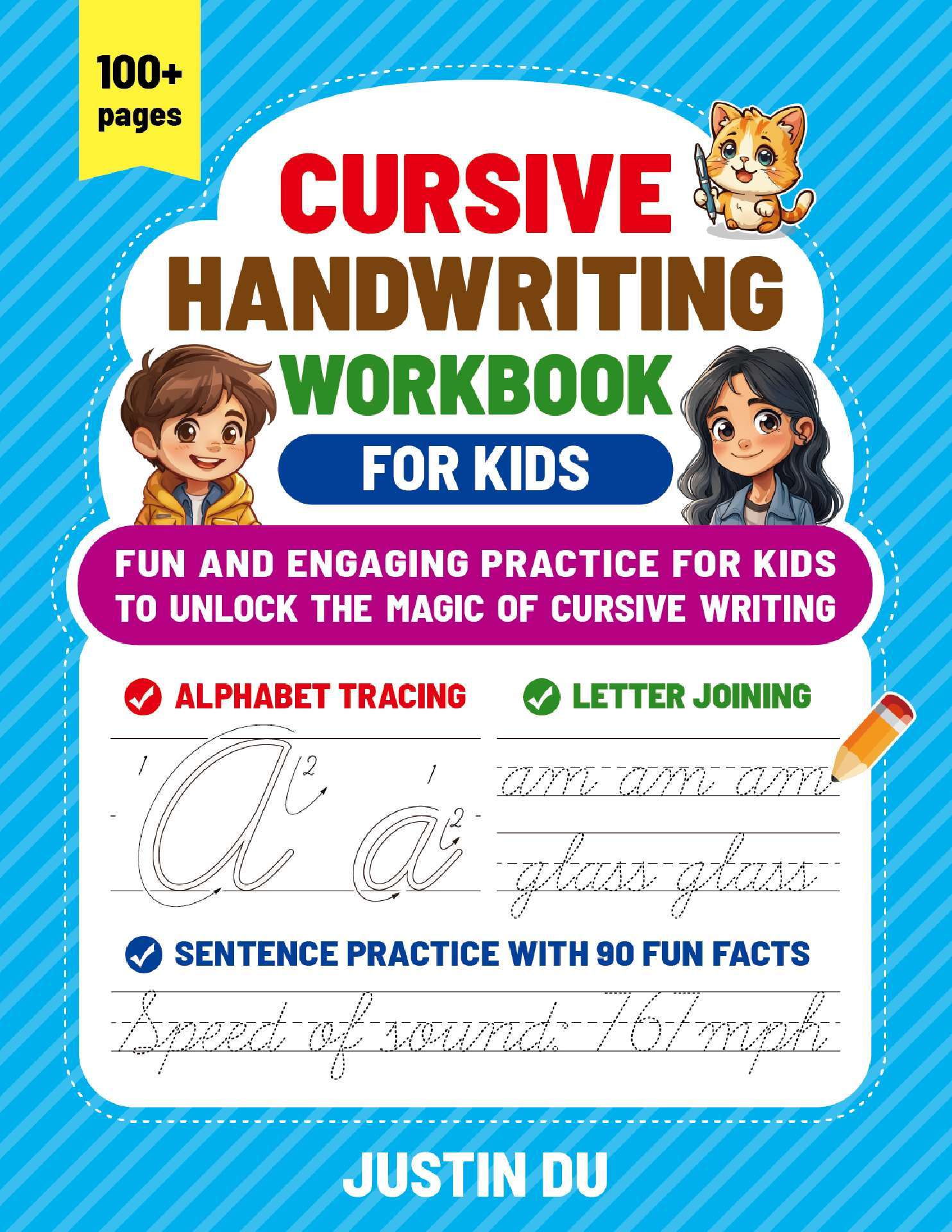 Cursive Handwriting Workbook For Kids