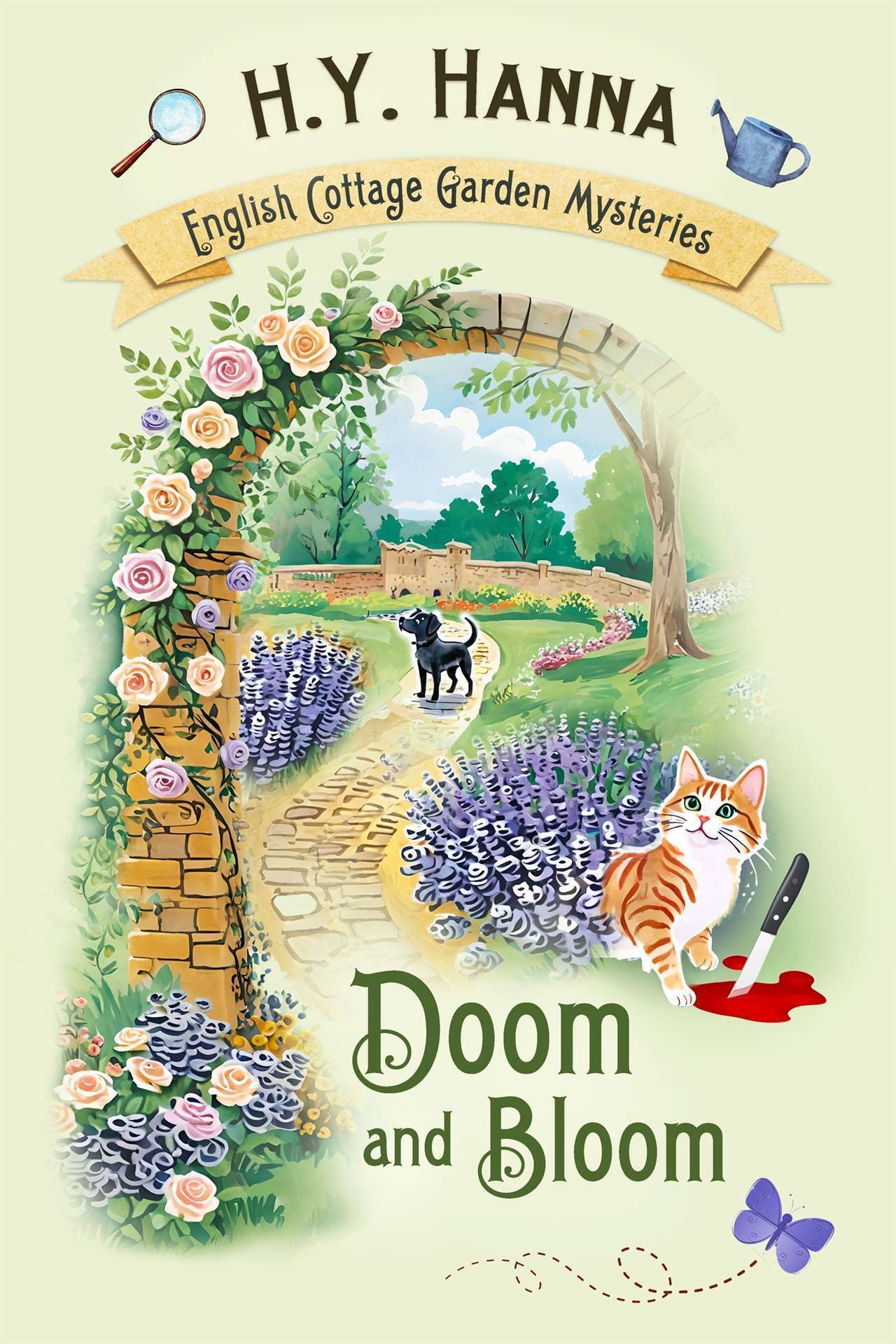 Doom and Bloom (A gardening cozy mystery & English village whodunit) - The English Cottage Garden Mysteries 3
