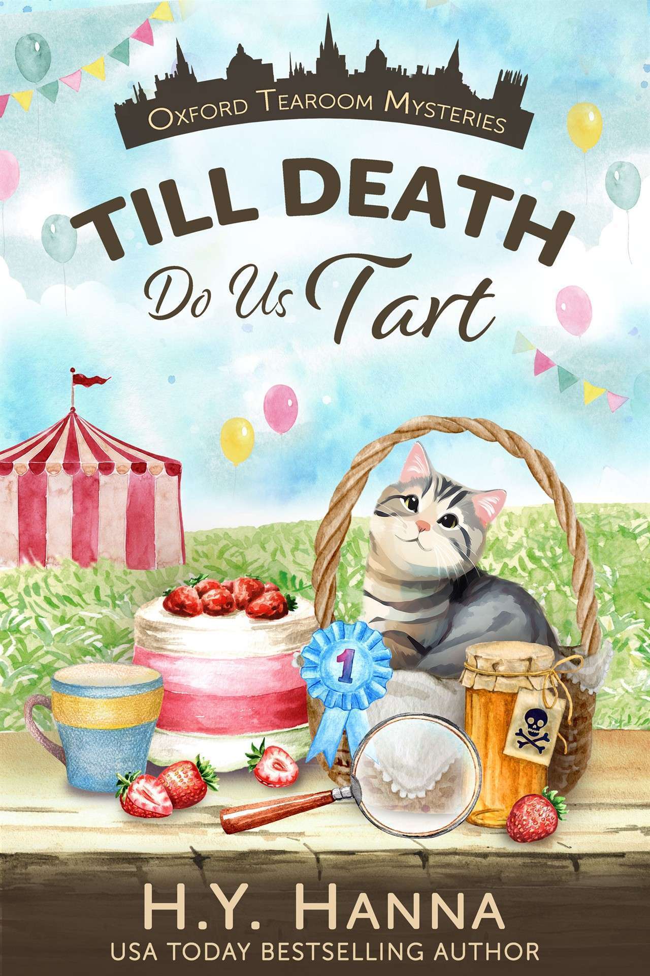 Till Death Do Us Tart (A traditional British whodunit and culinary cozy mystery) - Oxford Tearoom Mysteries 4