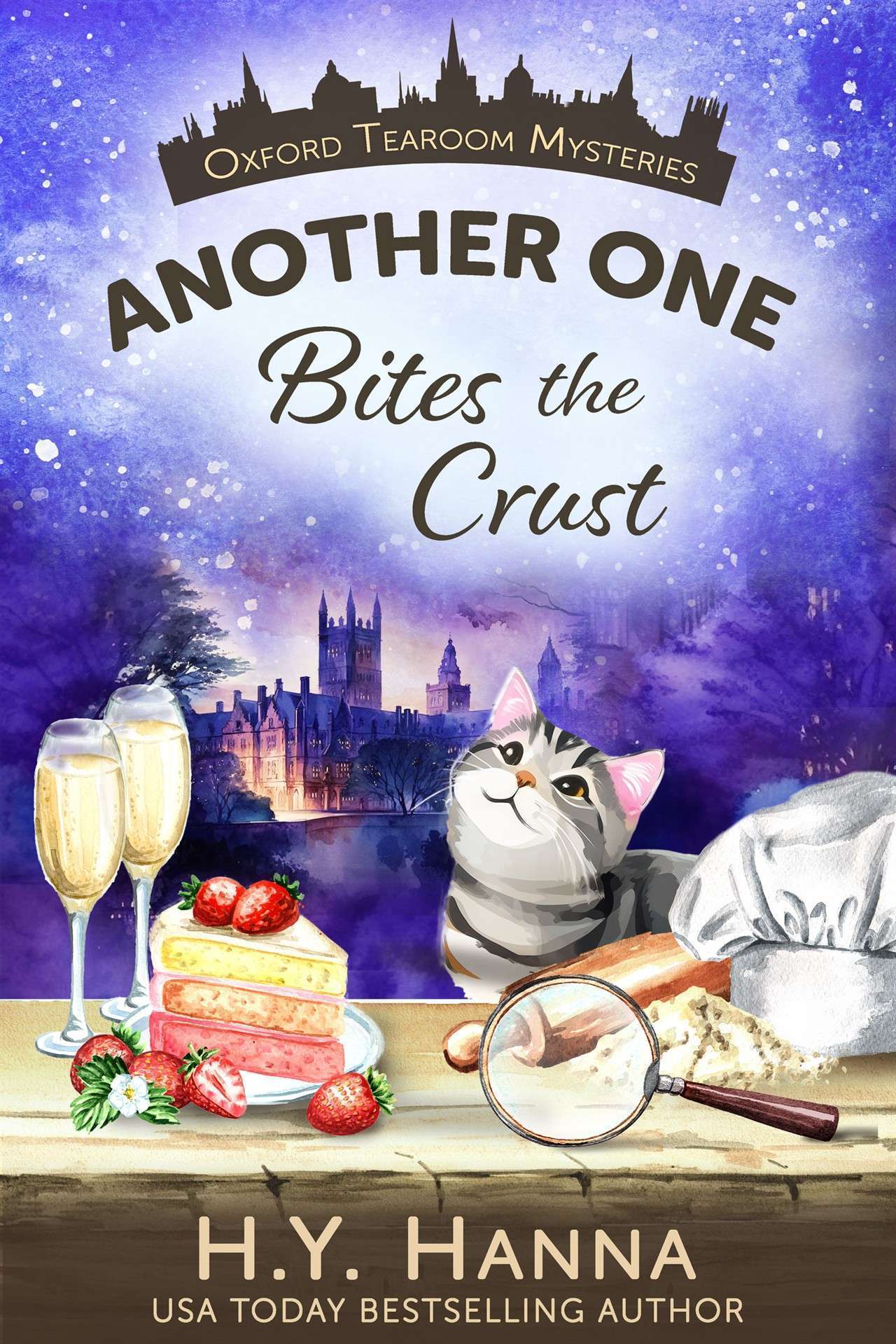 Another One Bites the Crust (A traditional British whodunit and culinary cozy mystery) - Oxford Tearoom Mysteries 7