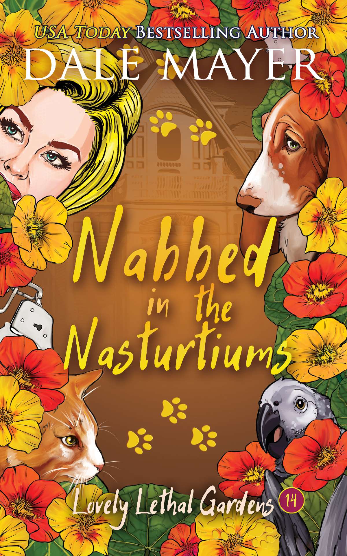 Nabbed in the Nasturtiums - Lovely Lethal Gardens 14