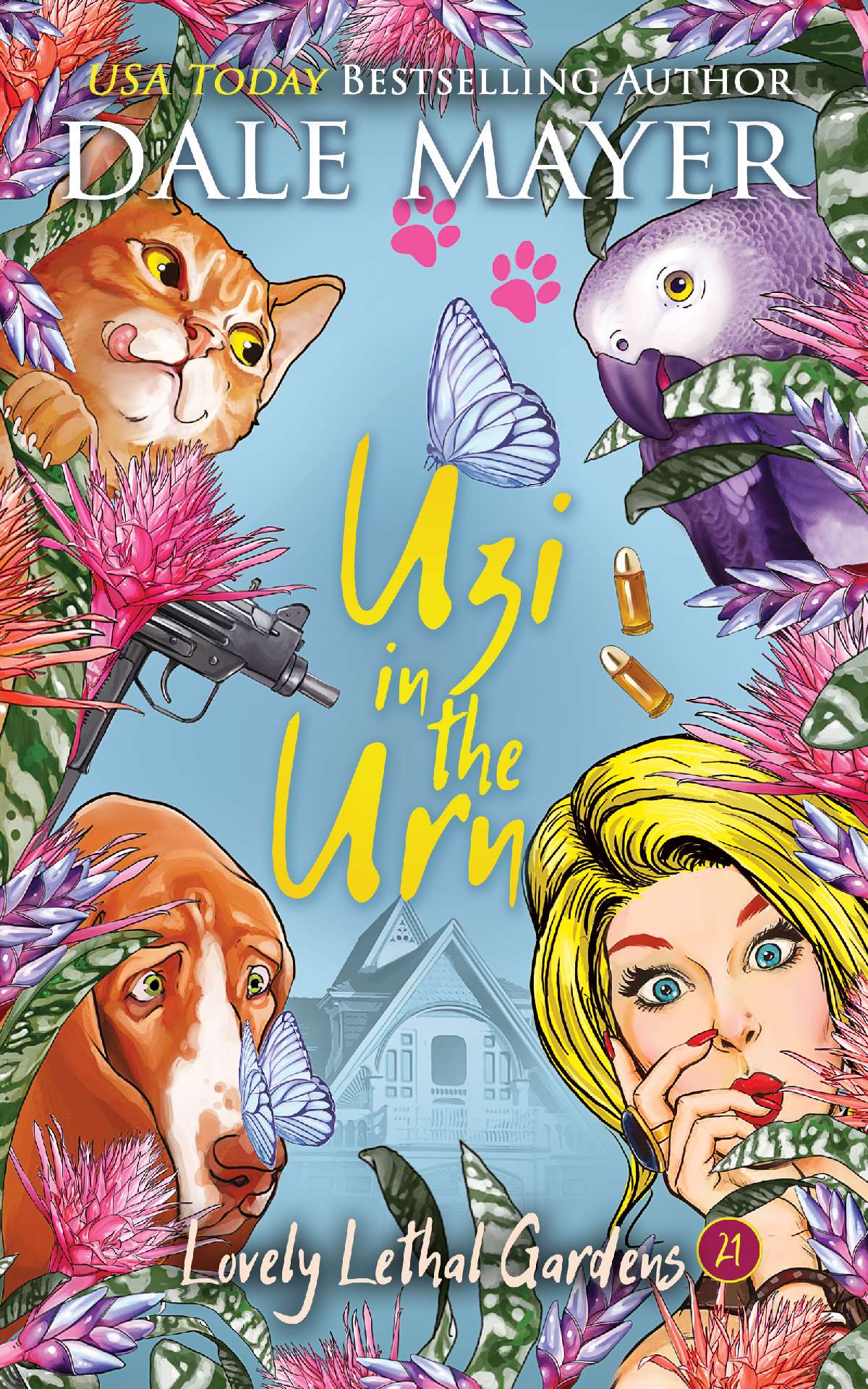 Uzi in the Urn - Lovely Lethal Gardens 21