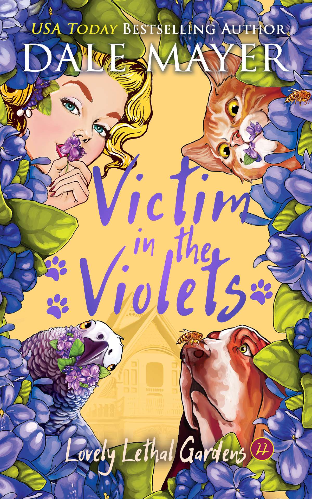 Victim in the Violets - Lovely Lethal Gardens 22
