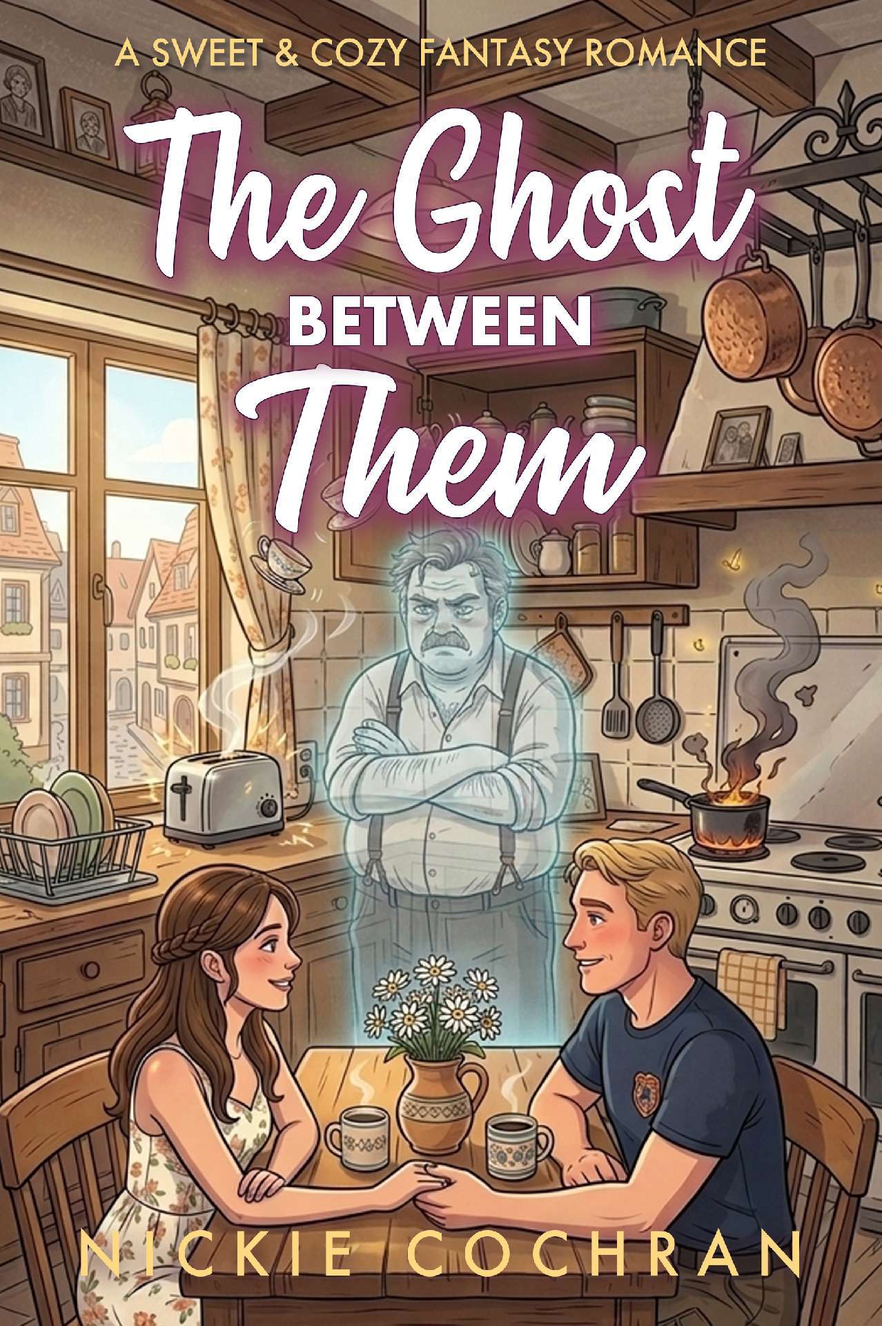 The Ghost Between Them - A Sweet & Cozy Fantasy Romance - Spirits in Waiting 2