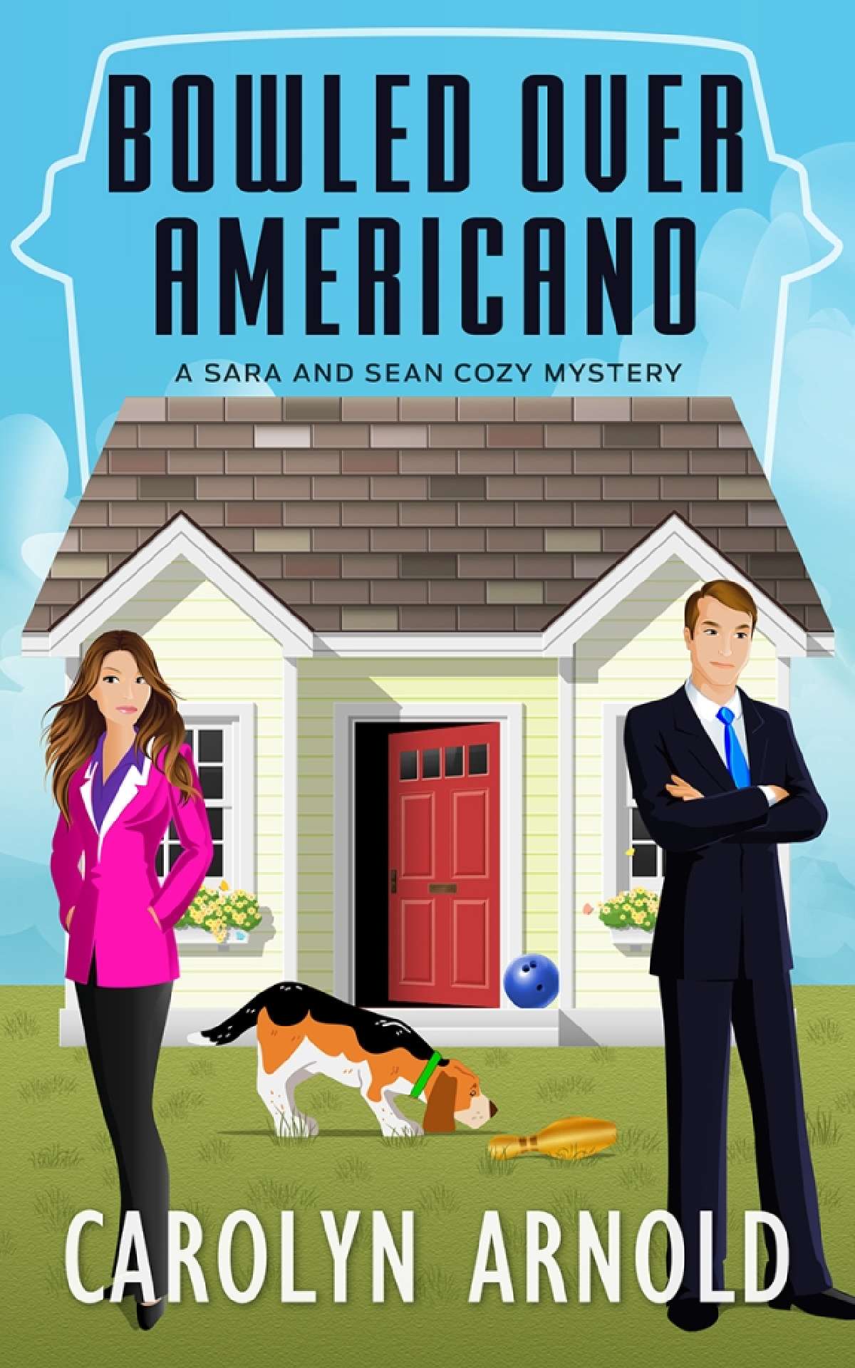 Bowled Over Americano - Sara and Sean Cozy Mystery Series 1