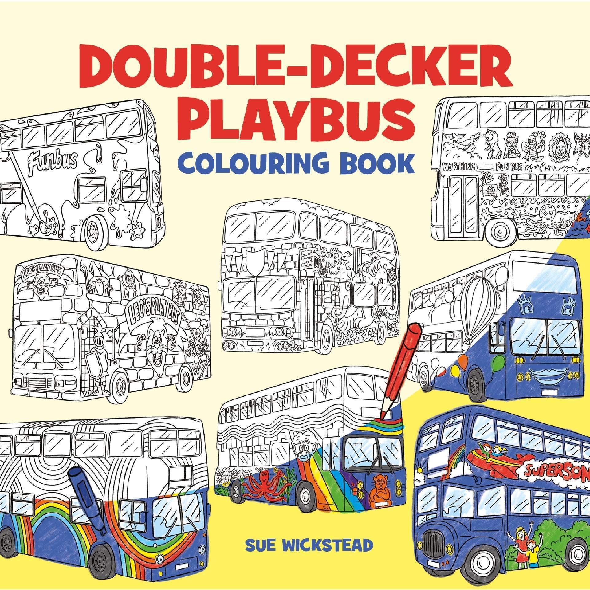 Double-Decker Playbus Colouring book
