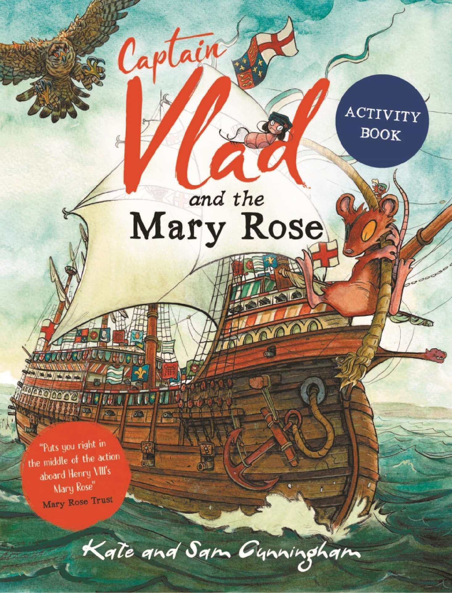 Captain Vlad and the Mary Rose Activity Book - A Flea in History